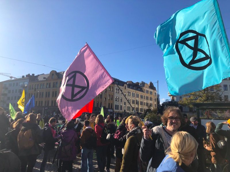 Bildkälla: Extinction Rebellion Bildkälla: Extinction Rebellion